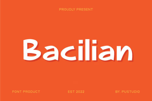 Bacilian: The Retro Display Font Bringing Authenticity to Modern Design