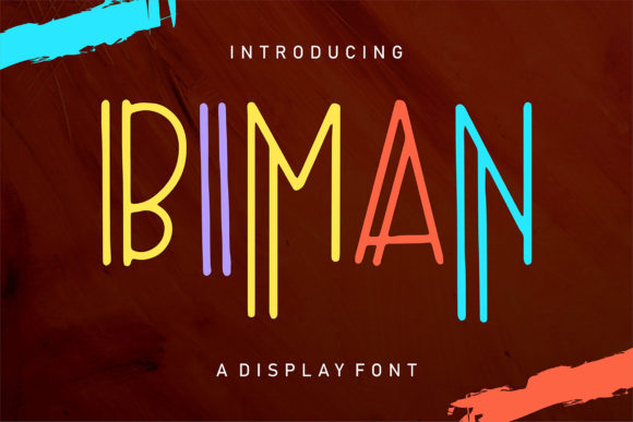 Biman: A Quirky and Stylish Display Font for Creative Projects