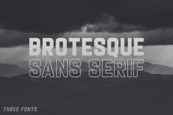 Brotesque: A Bold and Stylish Display Font for Creative Projects