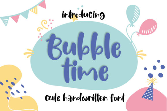 Bubble Time: A Modern Typography Solution