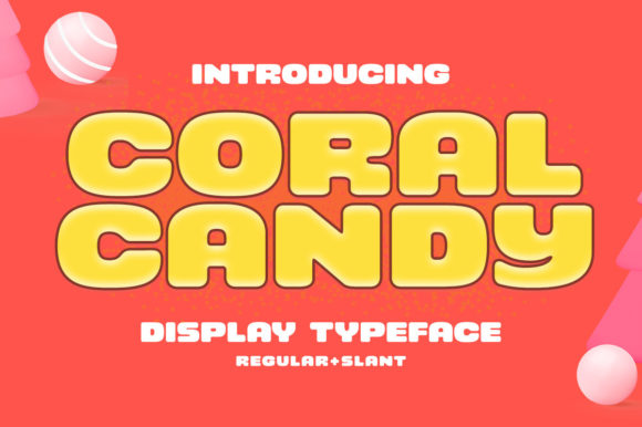 Coral Candy Font: A Playful Choice for Creative Projects