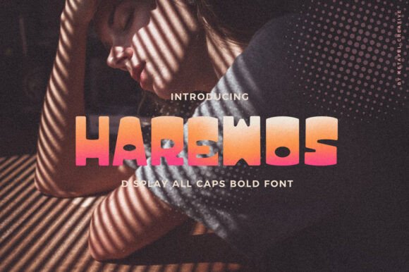 Harewos: Strategic Typography for Bold Brand Positioning