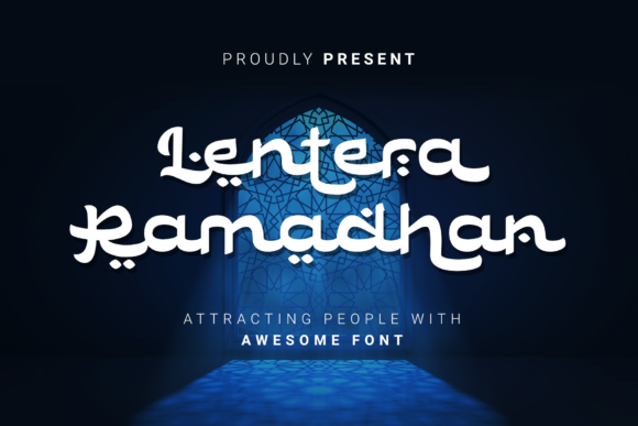 Lentera Ramadhan: A Stylish Arabic Script for Creative Projects