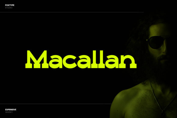 Macallan: A Bold Font for Creative Projects