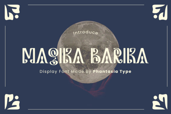 Magika Barika: The Vintage Display Font Elevating Modern Design