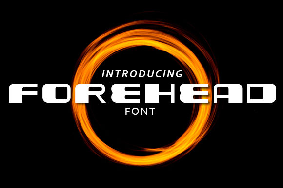 Making a Bold Statement with the Forehead Display Font