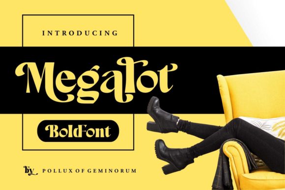 Megalot: A Bold Font for Impactful Design