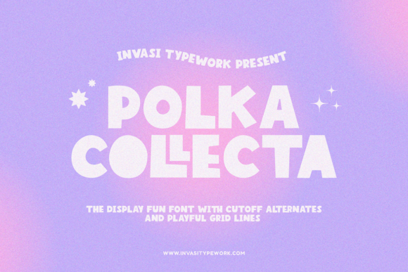 Polka Collecta: A Playful Display Font for Creative Projects