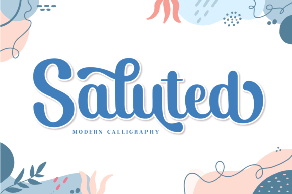 Saluted: A Stylish and Versatile Display Font for Modern Design