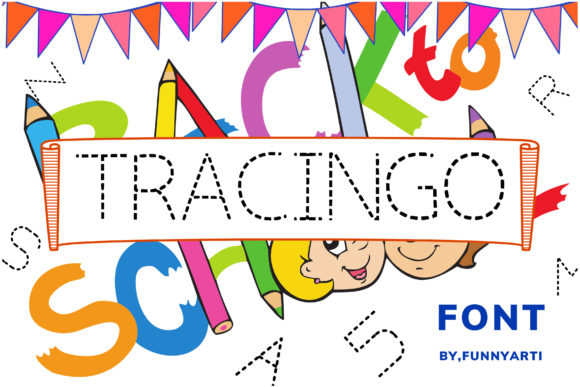 Tracingo: A Handwriting Practice Font for Parents and Educators