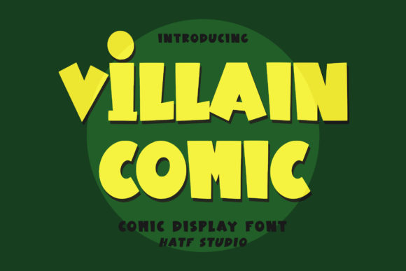Villain Comic
