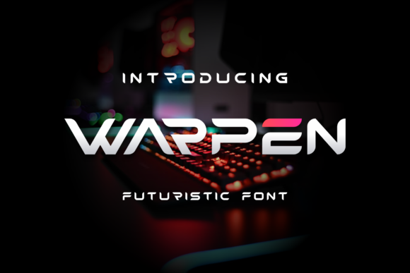 Warpen: The Futuristic Display Font Redefining Modern Brand Identity